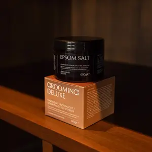 Cuidado de los cascos de los caballos Grooming Deluxe Epsom salt image-1