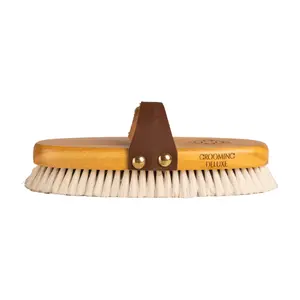 Βούρτσα για άλογο Grooming Deluxe Shine Medium with horse & goat hair image-2