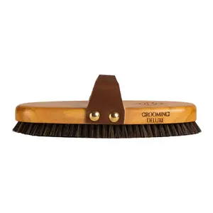 Βούρτσα για άλογο Grooming Deluxe Medium with horse hair image-2