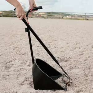 Pelle à crottins et râteau Grooming Deluxe image-1