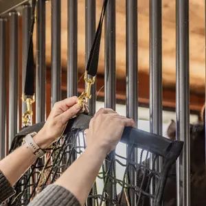 Τετράγωνο σαμάρι άχυρου εύκολο στην πλήρωση Grooming Deluxe image-3