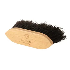 Ξύλινη βούρτσα για άλογα Grooming Deluxe Classic long image-1