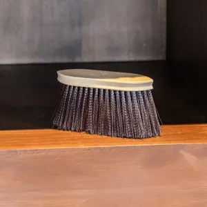 Ξύλινη βούρτσα για άλογα Grooming Deluxe Classic long image-3