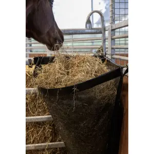 Corner hay bag for horse Grooming Deluxe image-1