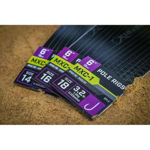 Bas de ligne sans ardillon Matrix MXC-1 standard pole rig x8 image-3