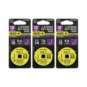 Líder sin barra Matrix MXC-4 X-strong Bait Band 45cm x8 image-1
