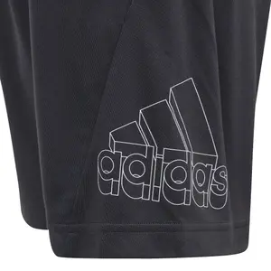 Pantalones cortos para niños adidas AEROREADY Heather image-4