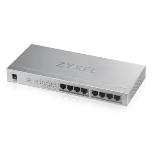 Switch réseau ethernet 8 ports dont 8x PoE Zyxel Gigabit GS1008-HP image-1