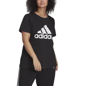 Camiseta talla grande mujer adidas Essentials Logo image-4