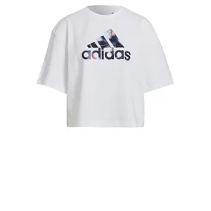 Camiseta de mujer adidas You For You Cropped Logo image-0