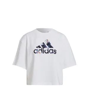 Camiseta de mujer adidas You For You Cropped Logo image-1