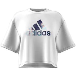 Camiseta de mujer adidas You For You Cropped Logo image-5