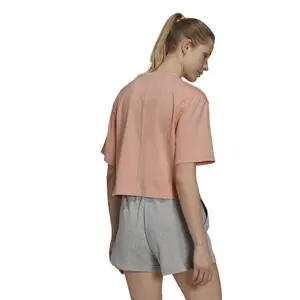 Damen-T-Shirt adidas You For You Cropped Logo image-3