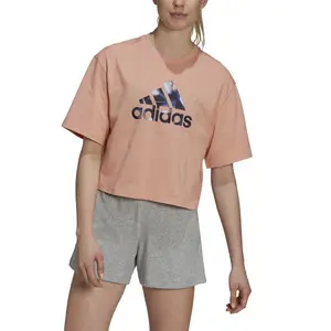 Camiseta de mujer adidas You For You Cropped Logo image-4