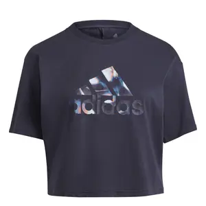 Camiseta de mujer adidas U4U Crop Logo image-1