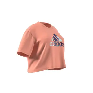 T-shirt large size woman adidas U4u Crop Logo image-6