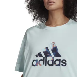Camiseta talla grande mujer adidas U4u Crop Logo image-6
