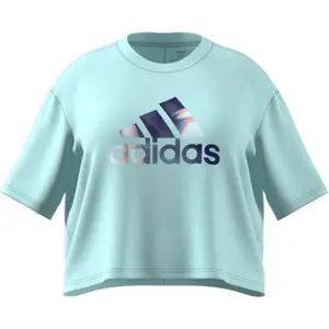 Camiseta talla grande mujer adidas U4u Crop Logo image-5