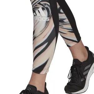 Legging mujer adidas Feelbrilliant AEROREADY You for You 7/8 Printed Sport image-6