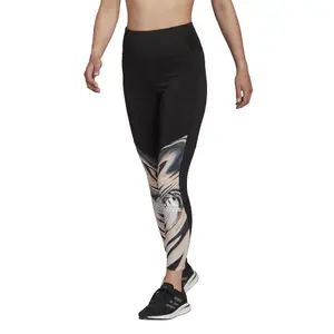 Legging mujer adidas Feelbrilliant AEROREADY You for You 7/8 Printed Sport image-2