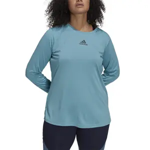Camiseta de manga larga para mujer adidas You for You (Plus Size) image-4