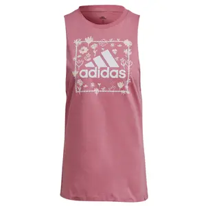 Camiseta de tirantes para mujer adidas Soft Floral Box Graphic image-0