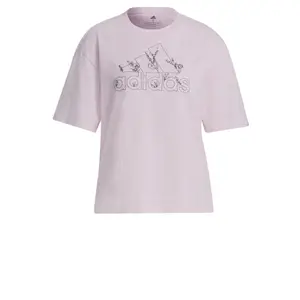 Camiseta de mujer adidas graphique Soft Floral Logo image-0