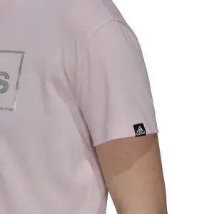 Camiseta de mujer adidas Foil Box Graphic image-5