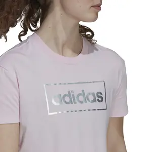 Camiseta de mujer adidas Foil Box Graphic image-6