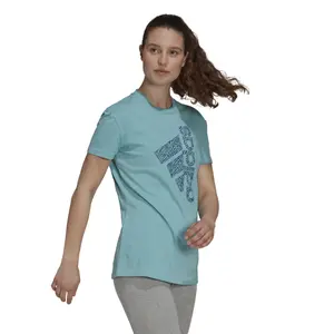 Women's T-shirt adidas Zebra Logo Graphic image-3