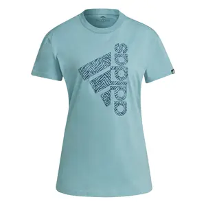 Camiseta de mujer adidas Zebra Logo Graphic image-1