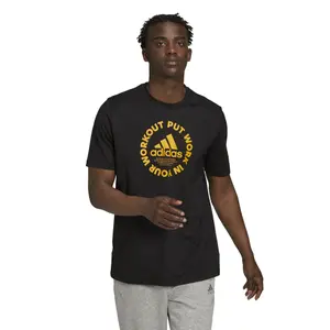 Camiseta adidas Primeblue Put Work in Your Workout Graphic image-2