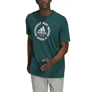 Camiseta adidas Primeblue Put Work in Your Workout Graphic image-4