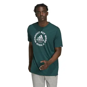 Camiseta adidas Primeblue Put Work in Your Workout Graphic image-2