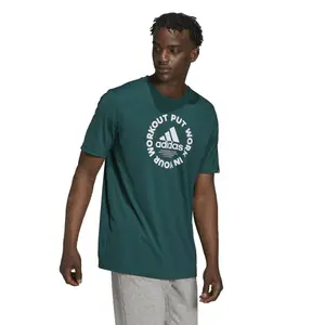 T-shirt adidas Primeblue Put Work in Your Workout Graphic image-3