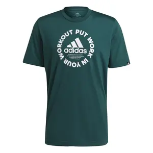 Camiseta adidas Primeblue Put Work in Your Workout Graphic image-1