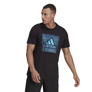 Camiseta adidas Colorshifting Box Logo Graphic image-2