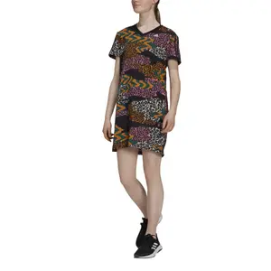 Vestido de mujer con cuello de pico adidas Farrio image-4