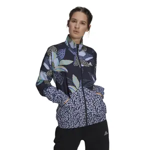Damen-Windbreaker-Jacke adidas Farrio Print Relaxed Lightweight image-2