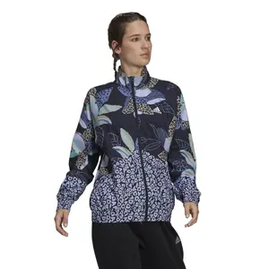 Damen-Windbreaker-Jacke adidas Farrio Print Relaxed Lightweight image-4