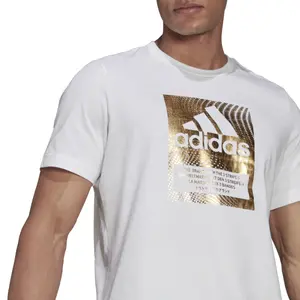 Camiseta adidas Foil Logo Box Graphic image-6