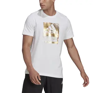 Camiseta adidas Foil Logo Box Graphic image-4