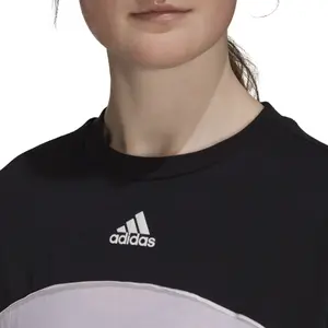 Camiseta de mujer adidas Essentials Colorblock 3-Stripes Boyfriend image-6