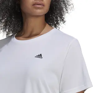 Camiseta talla grande mujer adidas Aeroready Designed 2 Move image-6