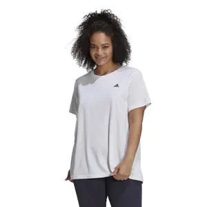 Camiseta talla grande mujer adidas Aeroready Designed 2 Move image-2