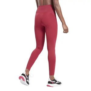 Leggings perforados de cintura alta para mujer Reebok Lux Perform image-5
