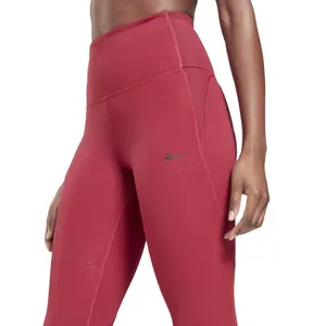 Leggings perforados de cintura alta para mujer Reebok Lux Perform image-6