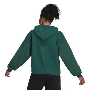 Women's hooded sweatshirt adidas Essentials Golden Logo Sherpa image-2