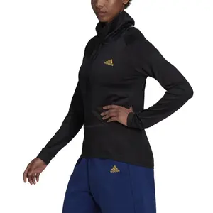 Höghalsad sweatshirt för kvinnor adidas Designed image-5