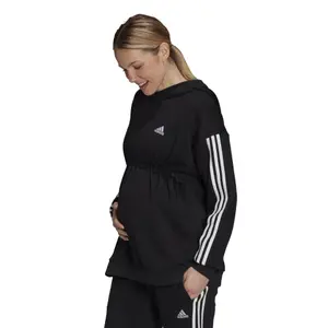 Huvtröja för mammor adidas Essentials Cotton 3-Stripes image-5